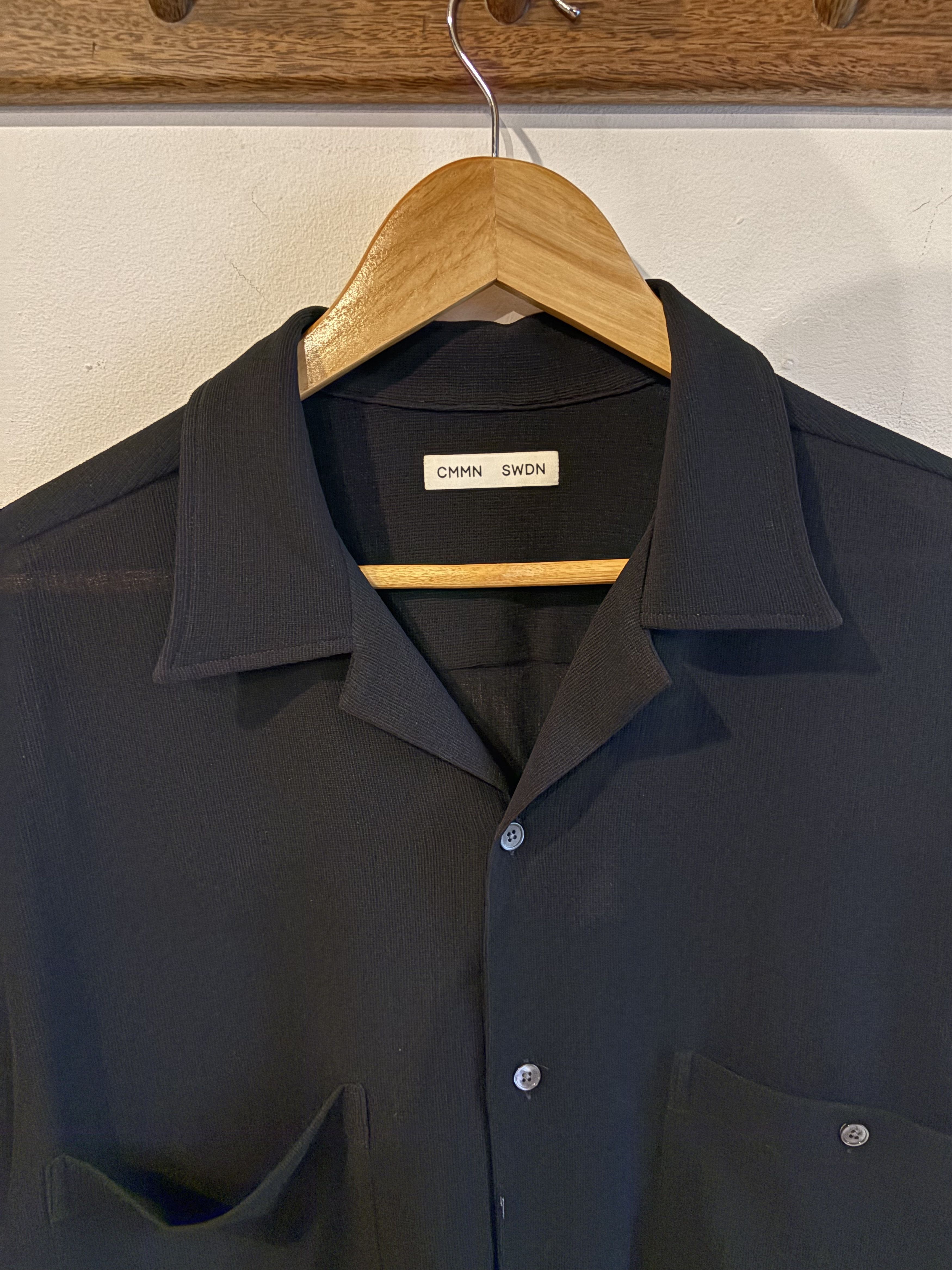 CMMN SWDN CMMN SWDN Camp Collar S/S Shirt Size US L / EU 52-54 / 3 - 6 Thumbnail