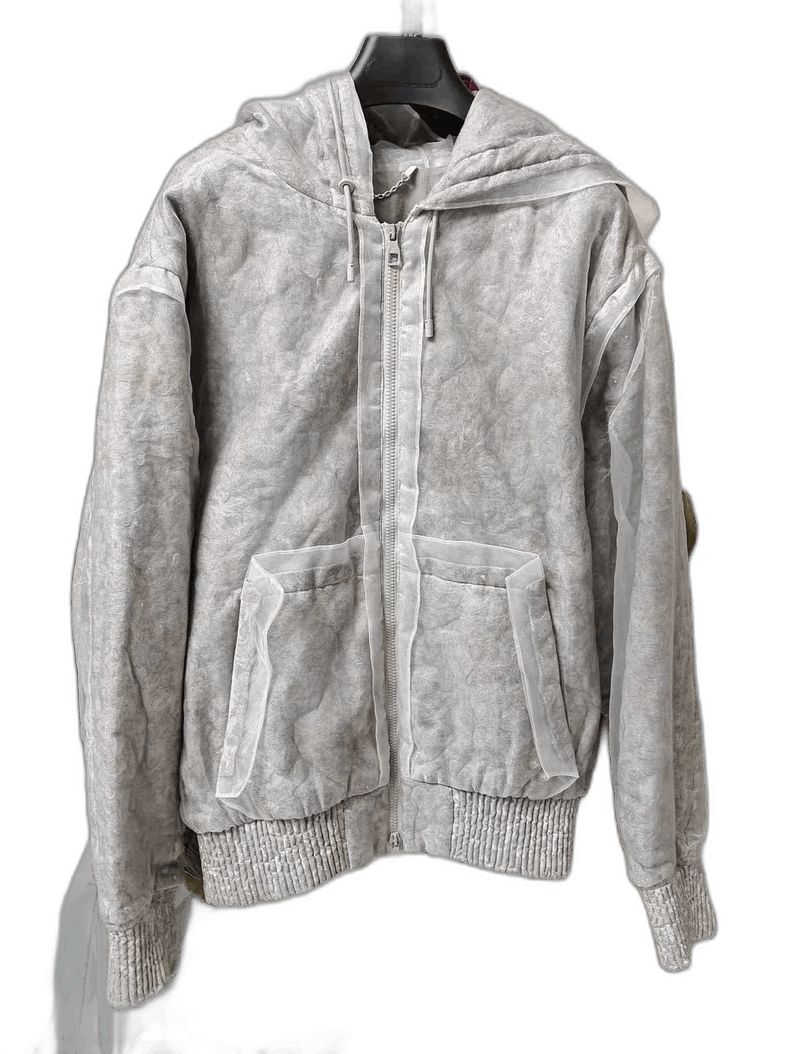 Louis Vuitton Louis Vuitton Grey Cotton Outerwear Jacket Size US L / EU 52-54 / 3 - 1 Thumbnail