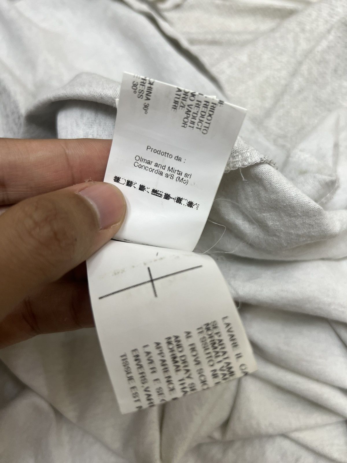 Rick Owens Drkshdw RICK OWEN DRKSHDW TOP ABSTRACT BLACK WHITE Size US L / EU 52-54 / 3 - 12 Thumbnail