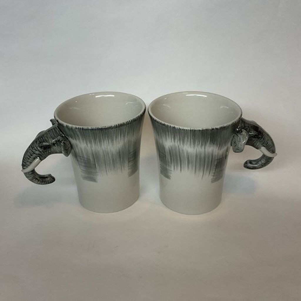 Other Pier 1 Imports Hand Painted Figural Elephant Coffee Mug Cup Size ONE SIZE - 9 Thumbnail