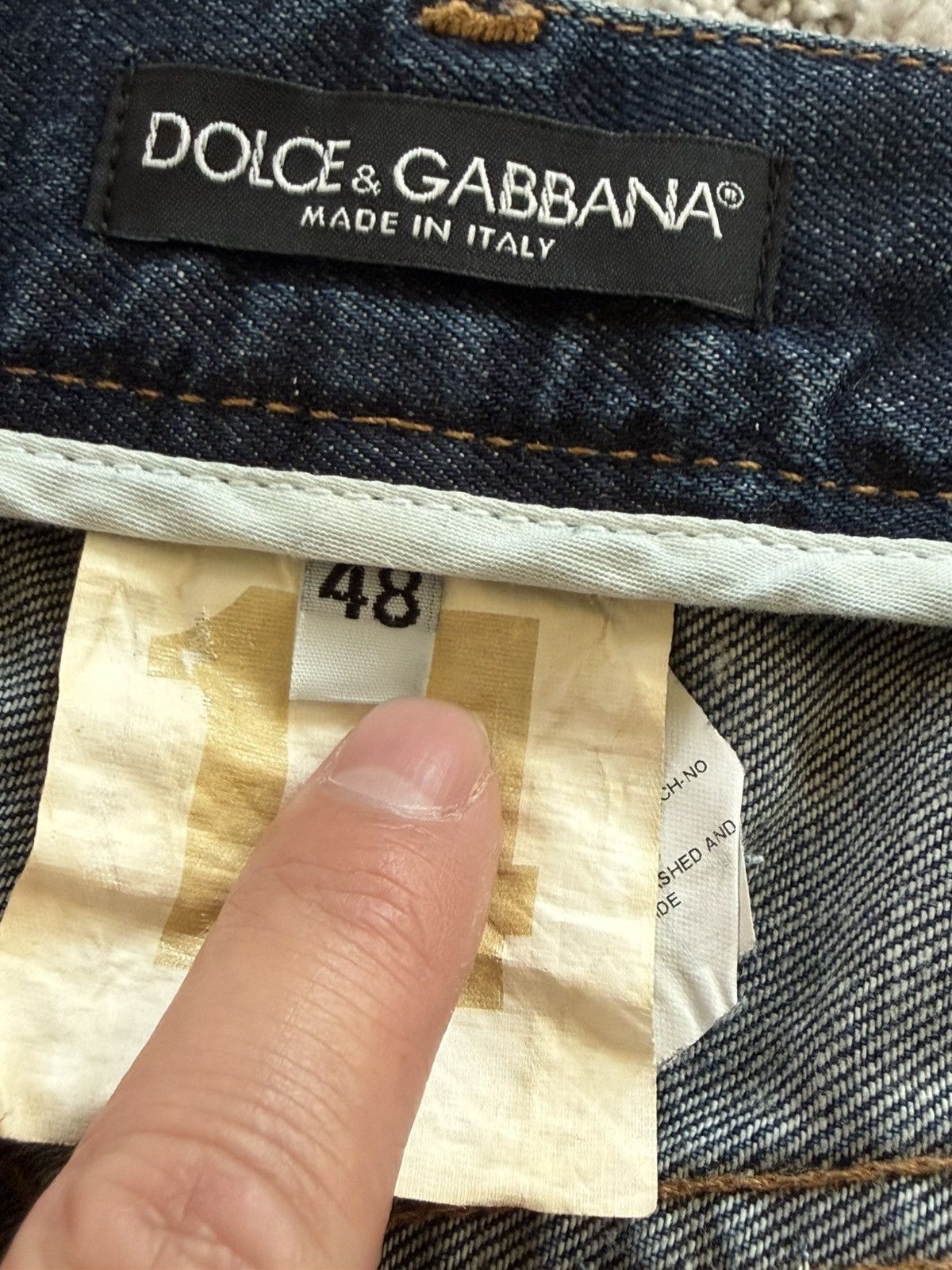 Dolce & Gabbana Dolce Gabbana Denim Jeans Size US 32 / EU 48 - 2 Thumbnail