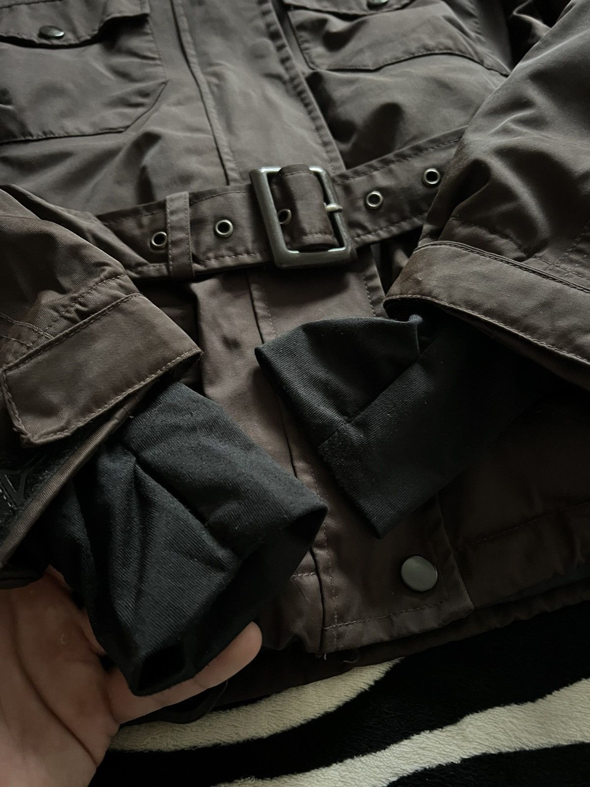 Alpha Industries Alpha Industries ski jacket rare vintage belted size M Size M / US 6-8 / IT 42-44 - 9 Thumbnail