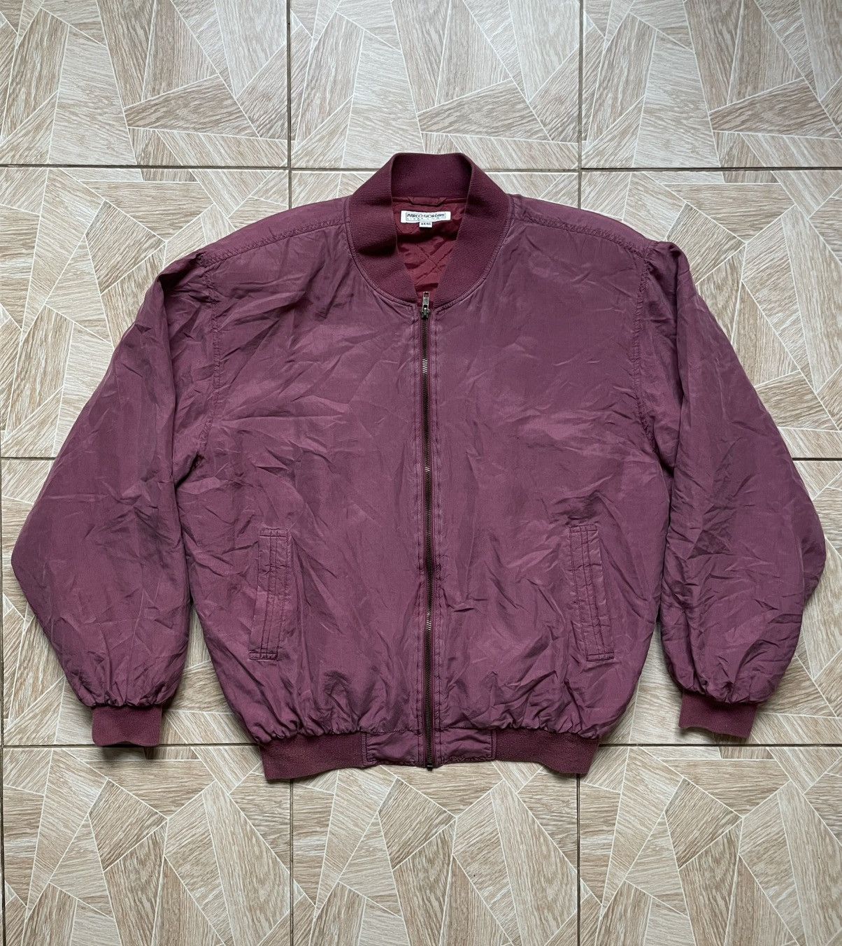 Designer × Vintage Vintage Designer Marco Giordani Linea Uomo Silk Jacket Size US S / EU 44-46 / 1 - 1 Thumbnail