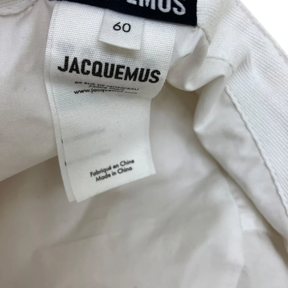 Jacquemus Plated Logo Bucket Hat Size ONE SIZE - 4 Thumbnail