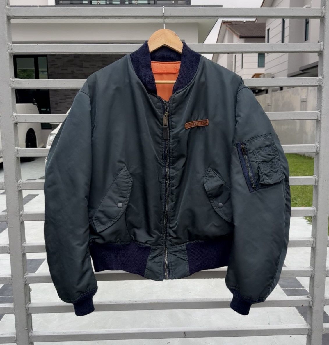 Avirex Vintage Avirex Flyer’s Man Intermediate MA-1 Bomber Jacket🇺🇸 Size US XL / EU 56 / 4 - 9 Thumbnail