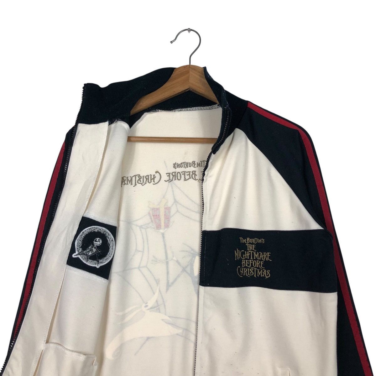 Japanese Brand 📌Vintage Zipper Jacket Tim Burtons The Nightmare Before Size US M / EU 48-50 / 2 - 13 Thumbnail