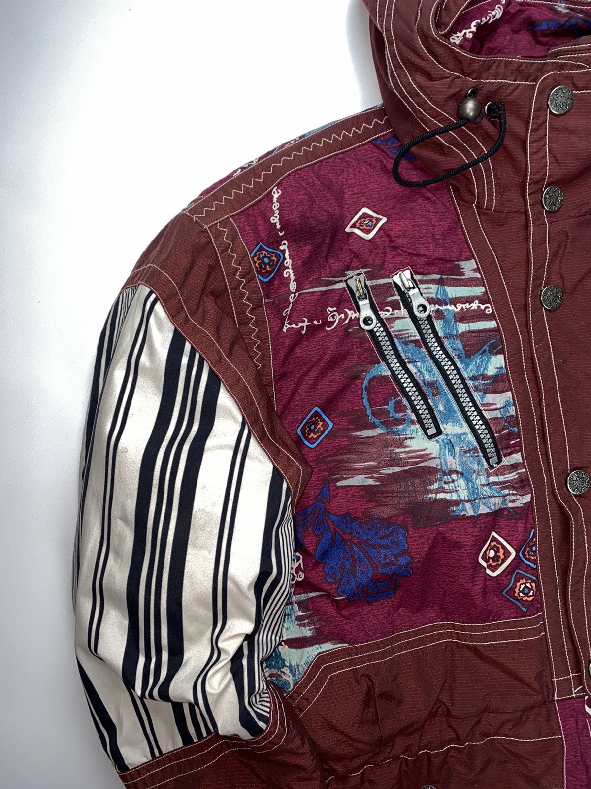 Asics 🚨 ASICS Austria versus vintage rare down jacket parka Size US M / EU 48-50 / 2 - 4 Thumbnail