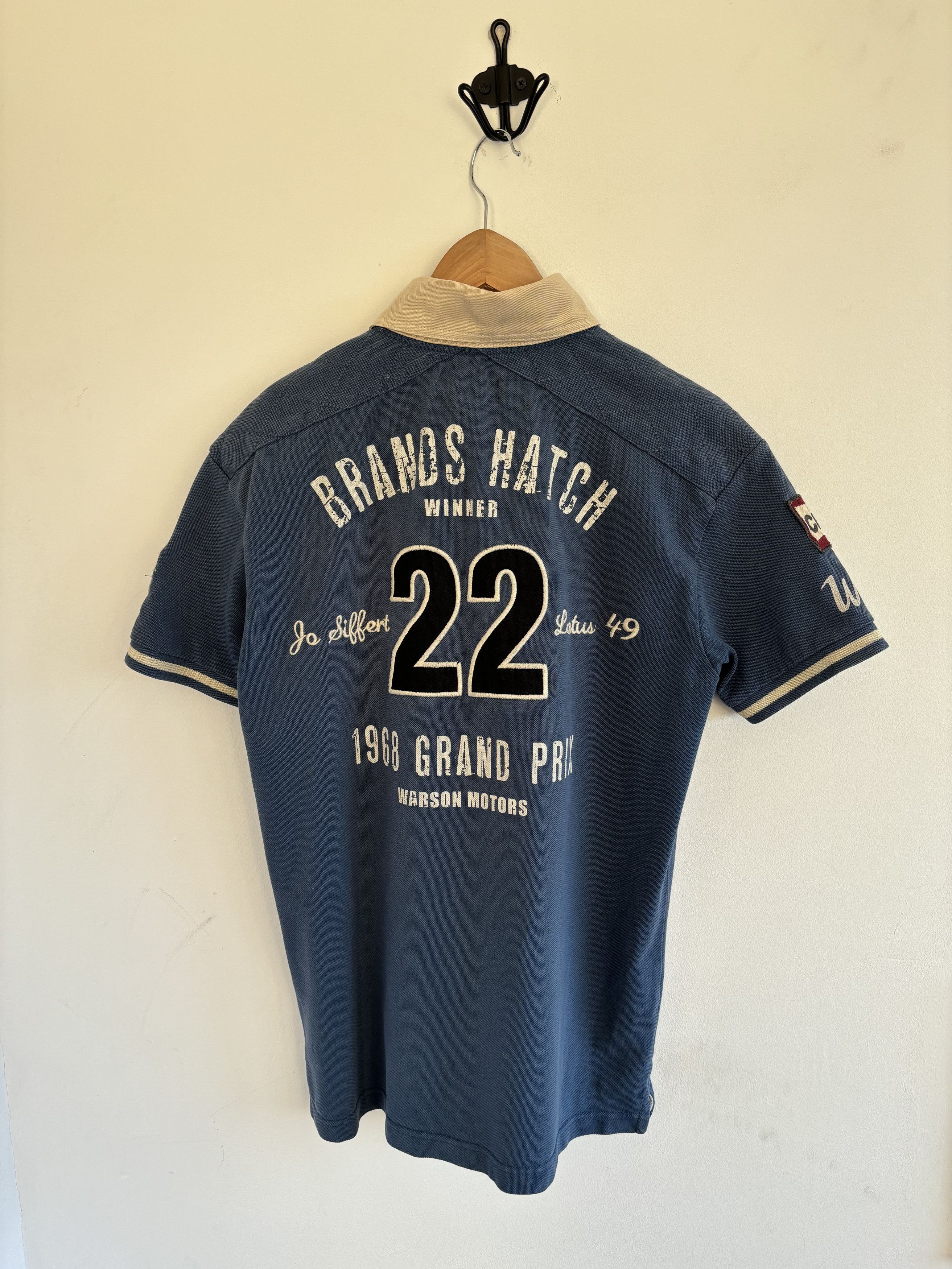 Vintage Warson Motors Polo Siffert Brands Hatch Blue Size US S / EU 44-46 / 1 - 6 Thumbnail