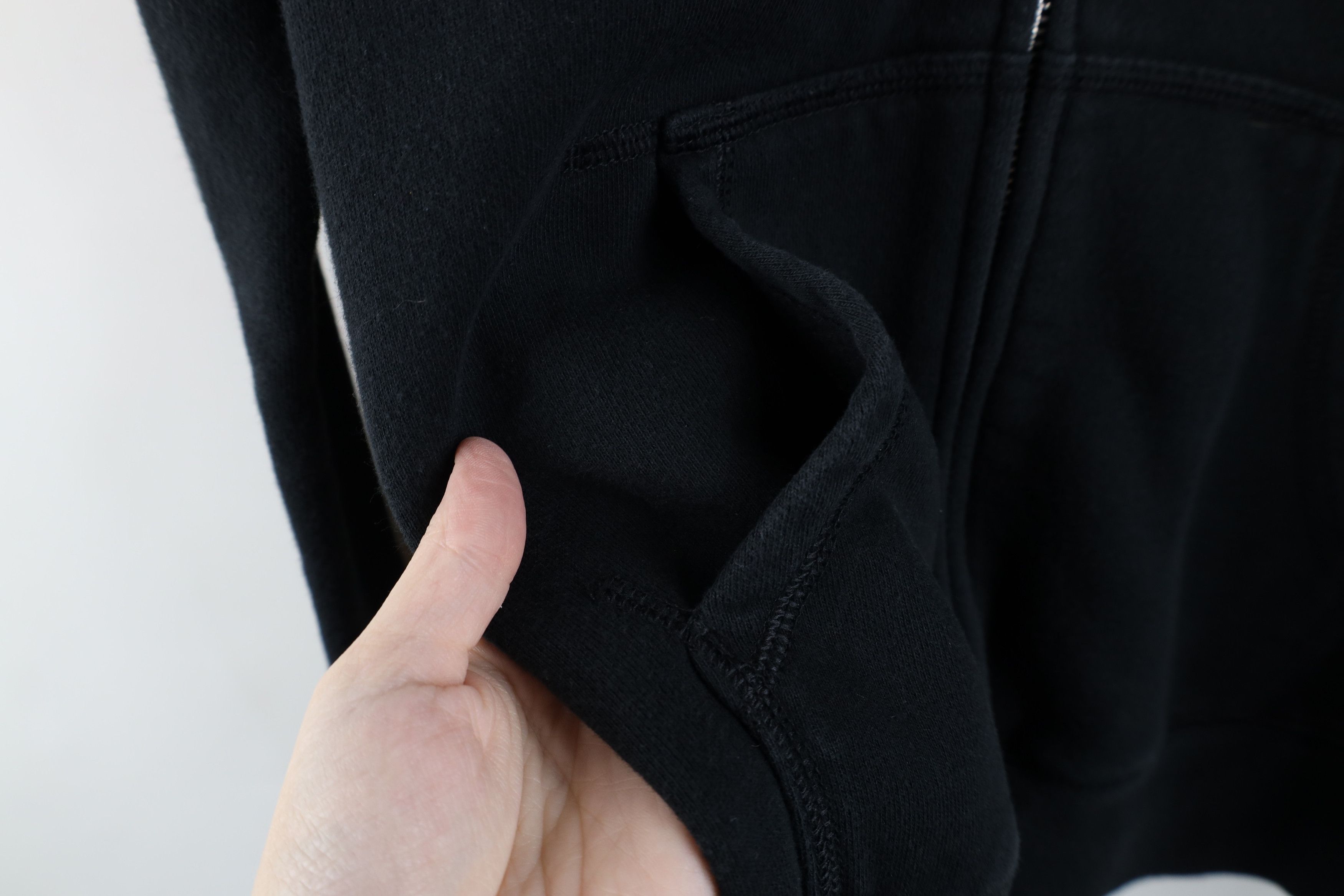 Nike × Vintage Vintage Nike Scott Mini Swoosh Purdue University Zip Hoodie Size M / US 6-8 / IT 42-44 - 5 Thumbnail