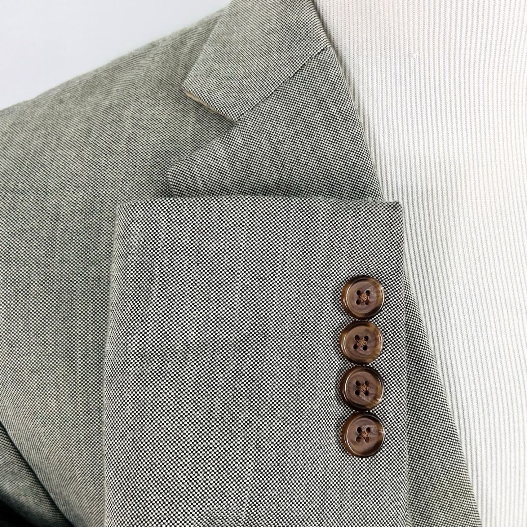 Ralph Lauren Lauren Ralph Lauren Sport Coat 42 Beige Two Button Vented Poly Rayon Floral Lining Size US XS / EU 42 / 0 - 5 Thumbnail