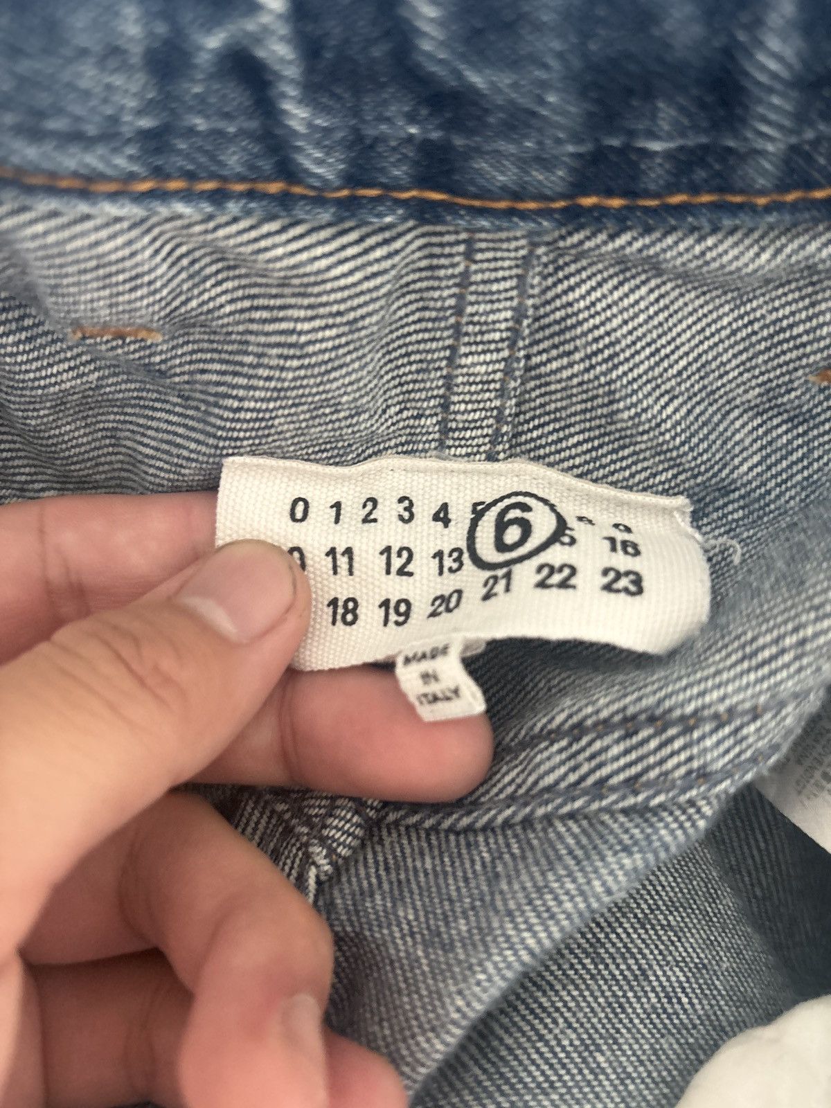 MM6 MM6 Blue pattern Jeans Size US 32 / EU 48 - 3 Thumbnail