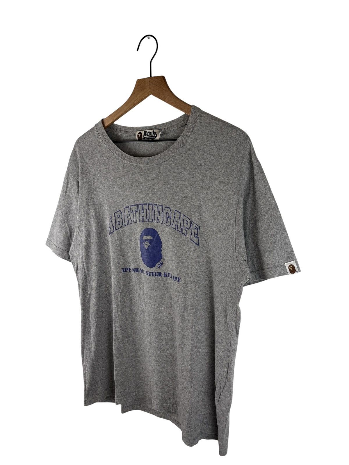 Bape Bape Logo Print Tee Size US XL / EU 56 / 4 - 2 Thumbnail