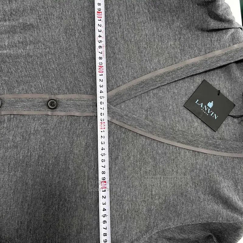 Lanvin Lanvin Men's Gray Wool Long Sleeve Top . Size US M / EU 48-50 / 2 - 6 Thumbnail