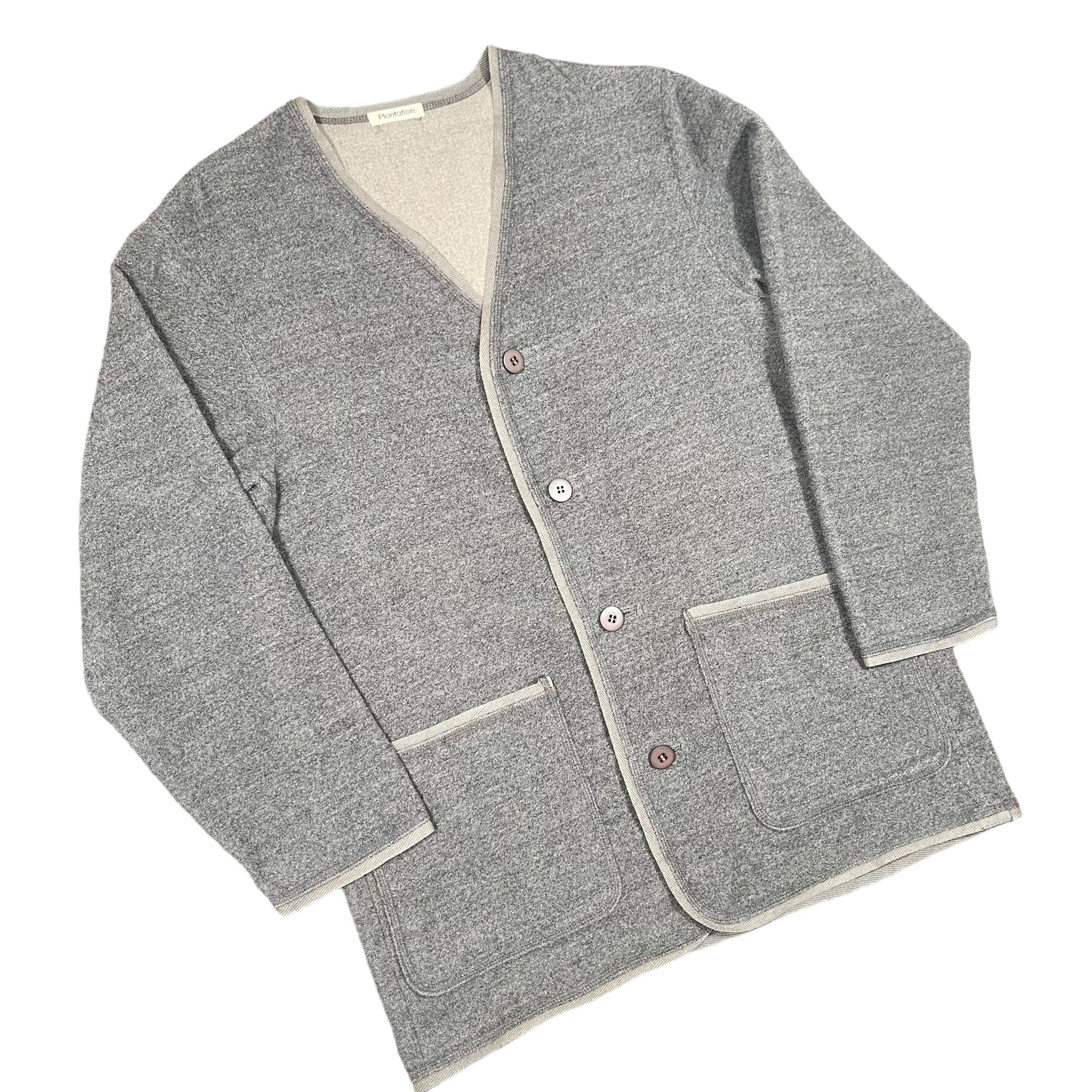 Issey Miyake Issey Miyake Plantation 1990s Wool Minimalist Cardigan Size US M / EU 48-50 / 2 - 2 Thumbnail