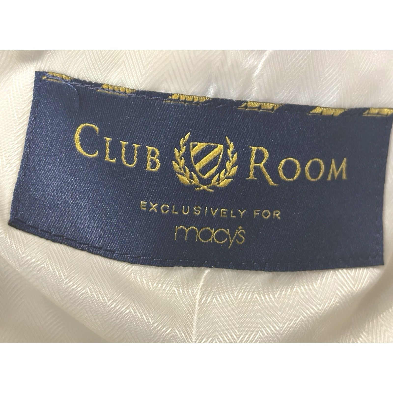 Charter Club Charter Club Blazer Sport Coat Men’s 44L Blue White Seersucker Preppy Yacht Size 44R - 6 Thumbnail