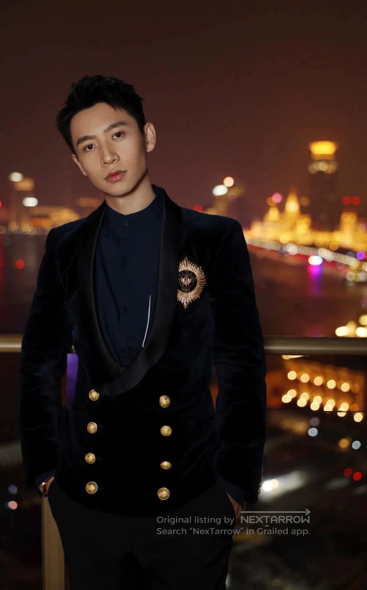 Balmain Balmain Baroque Military Blue Blazer. Size US S / EU 44-46 / 1 - 2 Thumbnail