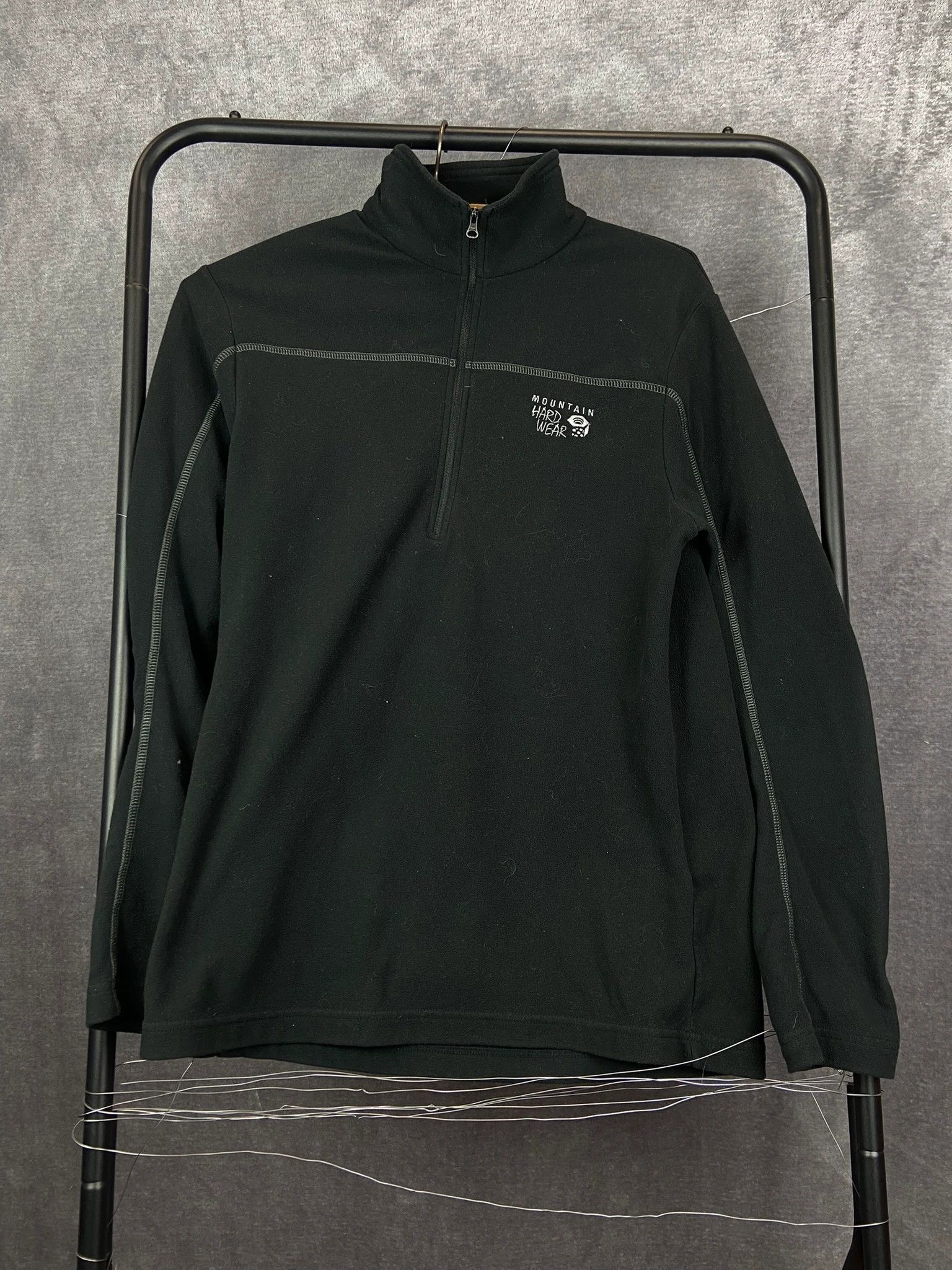 Mountain Hardwear Mountain Hardwear Fleece Half Zip Black Embroidered Logo Size US S / EU 44-46 / 1 - 1 Thumbnail