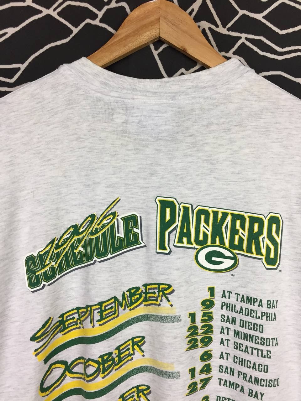 NFL Vtg 1996 Green Bay Packers NFL American Sport Tee Size US XL / EU 56 / 4 - 4 Thumbnail