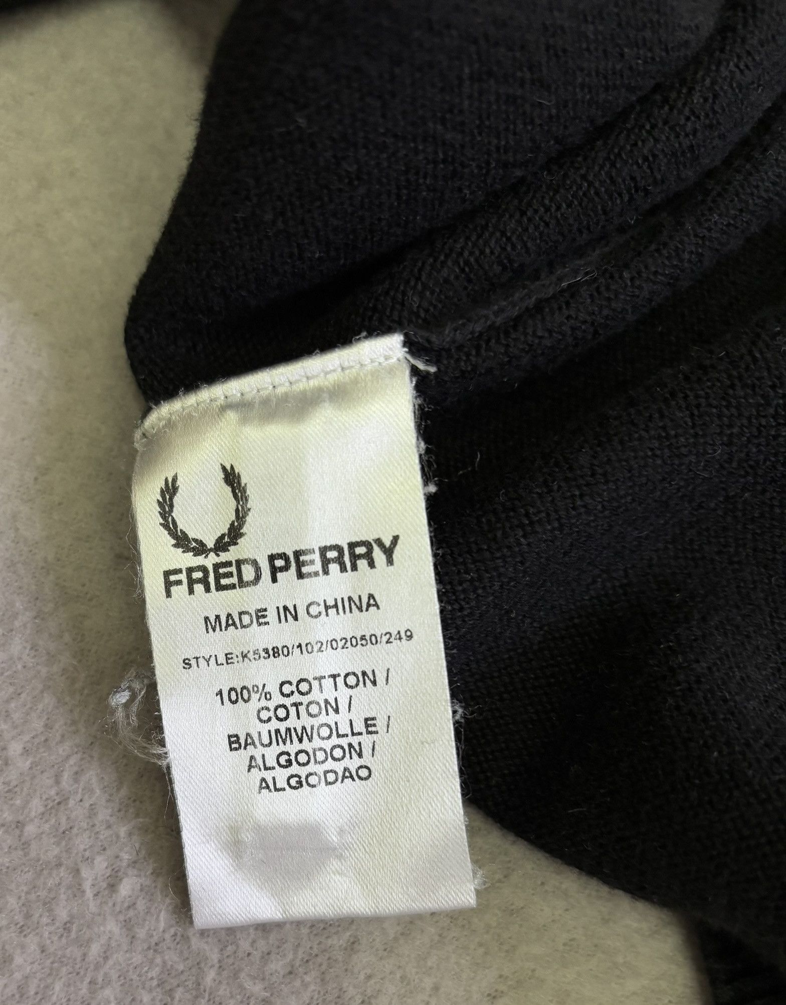Fred Perry Fred Perry Black Cardigan Size XL Size US XL / EU 56 / 4 - 13 Thumbnail