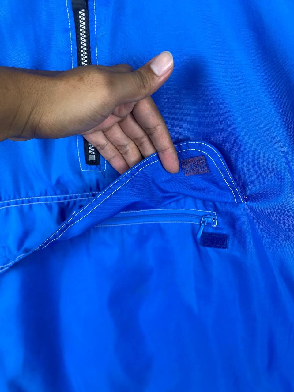 Nike vintage 90s nike anorak half zipper jacket nice design Size US M / EU 48-50 / 2 - 5 Thumbnail