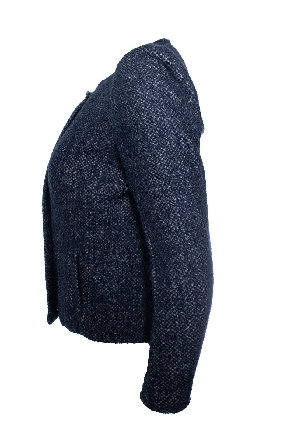 Isabel Marant Etoile Isabel Marant Etoile, blue tweed jacket with zipper Size XS / US 0-2 / IT 36-38 - 2 Thumbnail