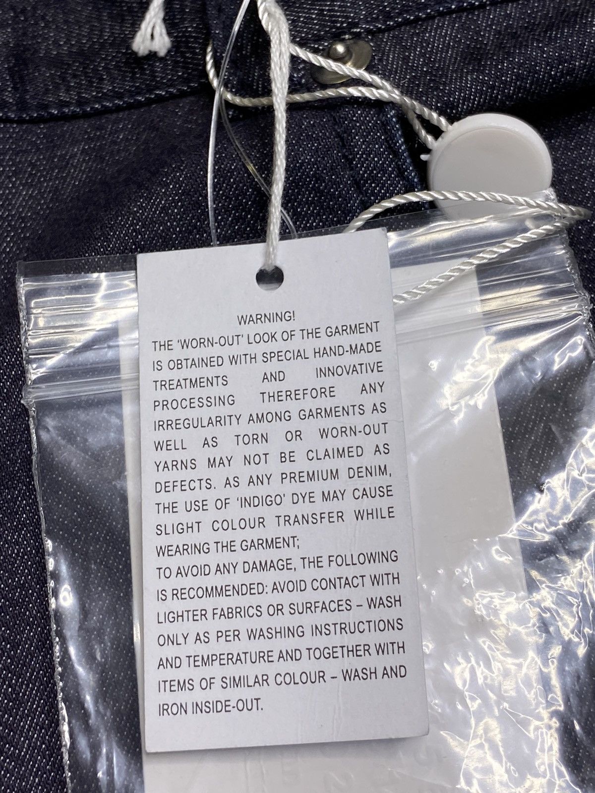 Maison Margiela Maison Martin Margiela White Tag Big Cuff Jeans Rare NWT Size 30" / US 8 / IT 44 - 9 Thumbnail