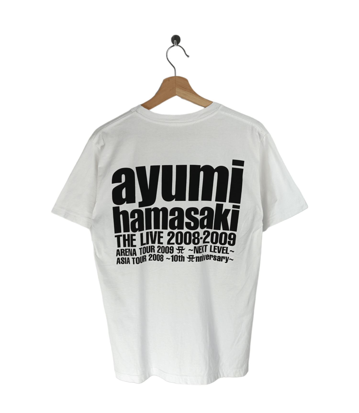 Rap Tees VINTAGE '08 AYUMI HAMASAKI OVP TOUR TEE VERY RARE! Size US M / EU 48-50 / 2 - 2 Thumbnail