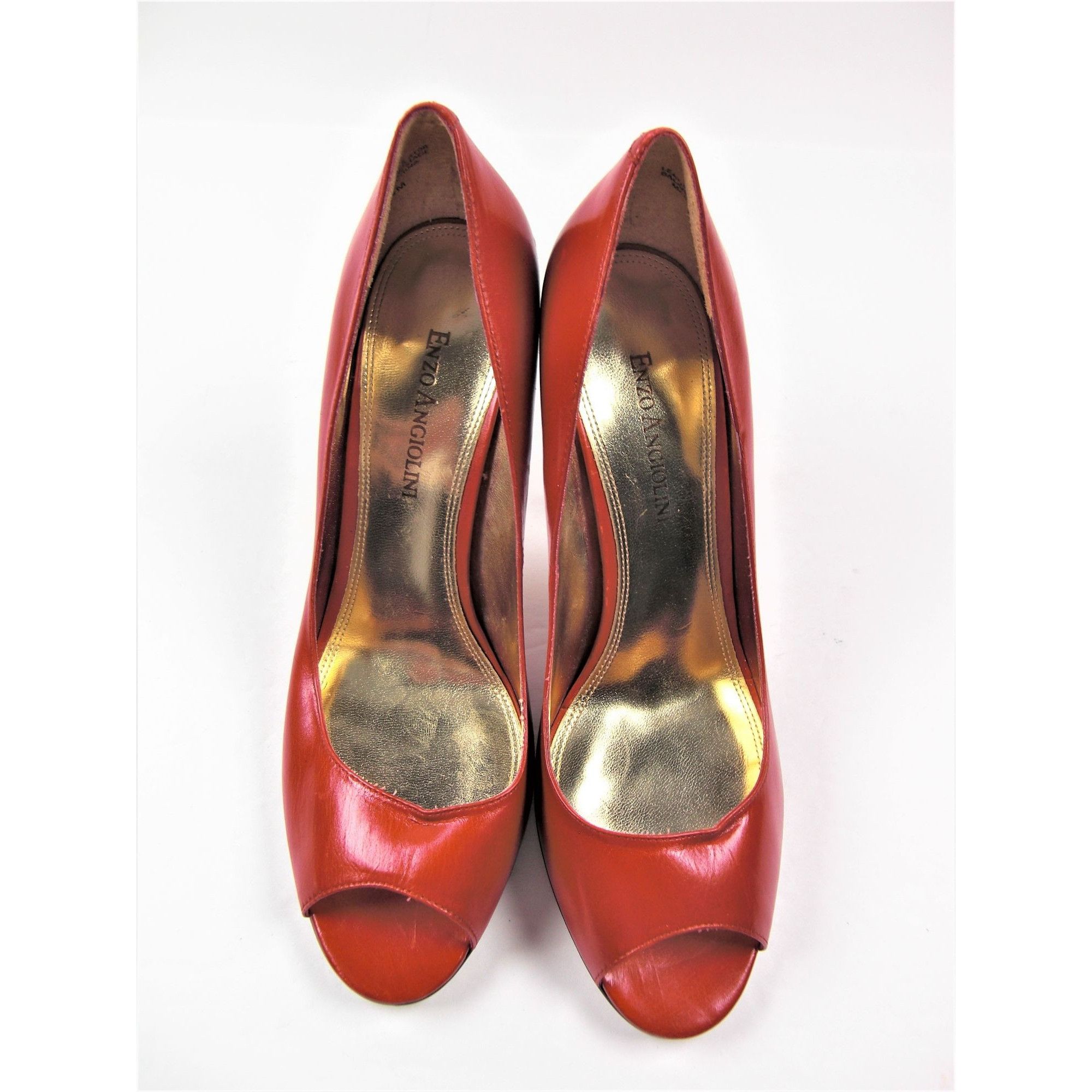 Other Enzo Angiolini Heels Womens 7.5 M Stiletto Peep Toe Pumps Re Size US 7.5 / IT 37.5 - 2 Thumbnail