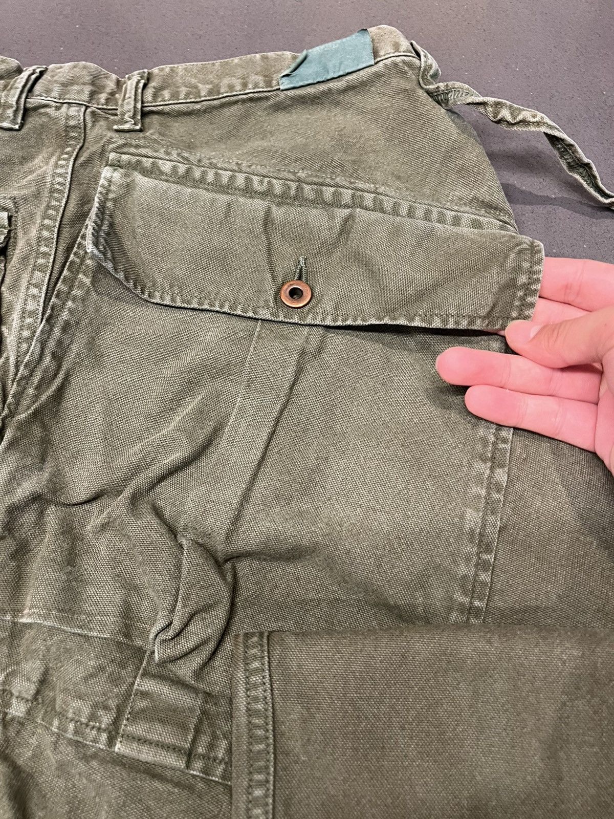 Kapital Kapital cargos green Size US 36 / EU 52 - 4 Thumbnail