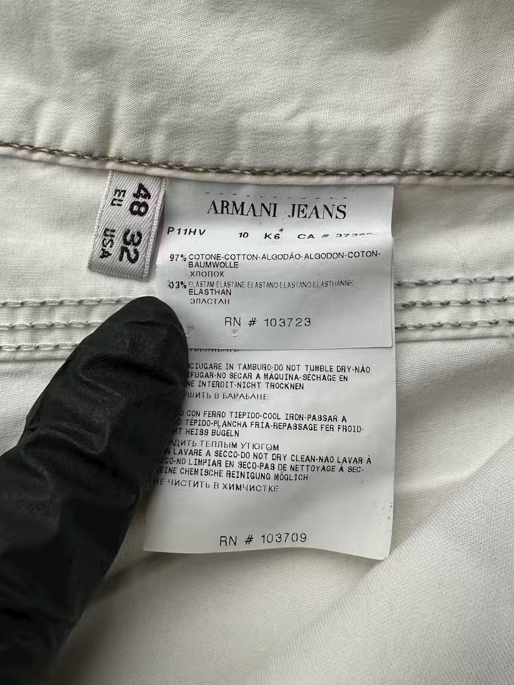 Armani Armani Jeans Vintage Pants (59) Size US 32 / EU 48 - 8 Thumbnail