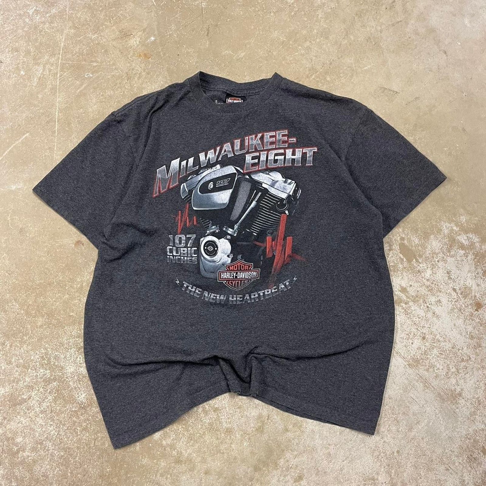 Harley Davidson Harley Davidson grey Milwaukee Eight T-Shirt Size XL Size US XL / EU 56 / 4 - 1 Thumbnail