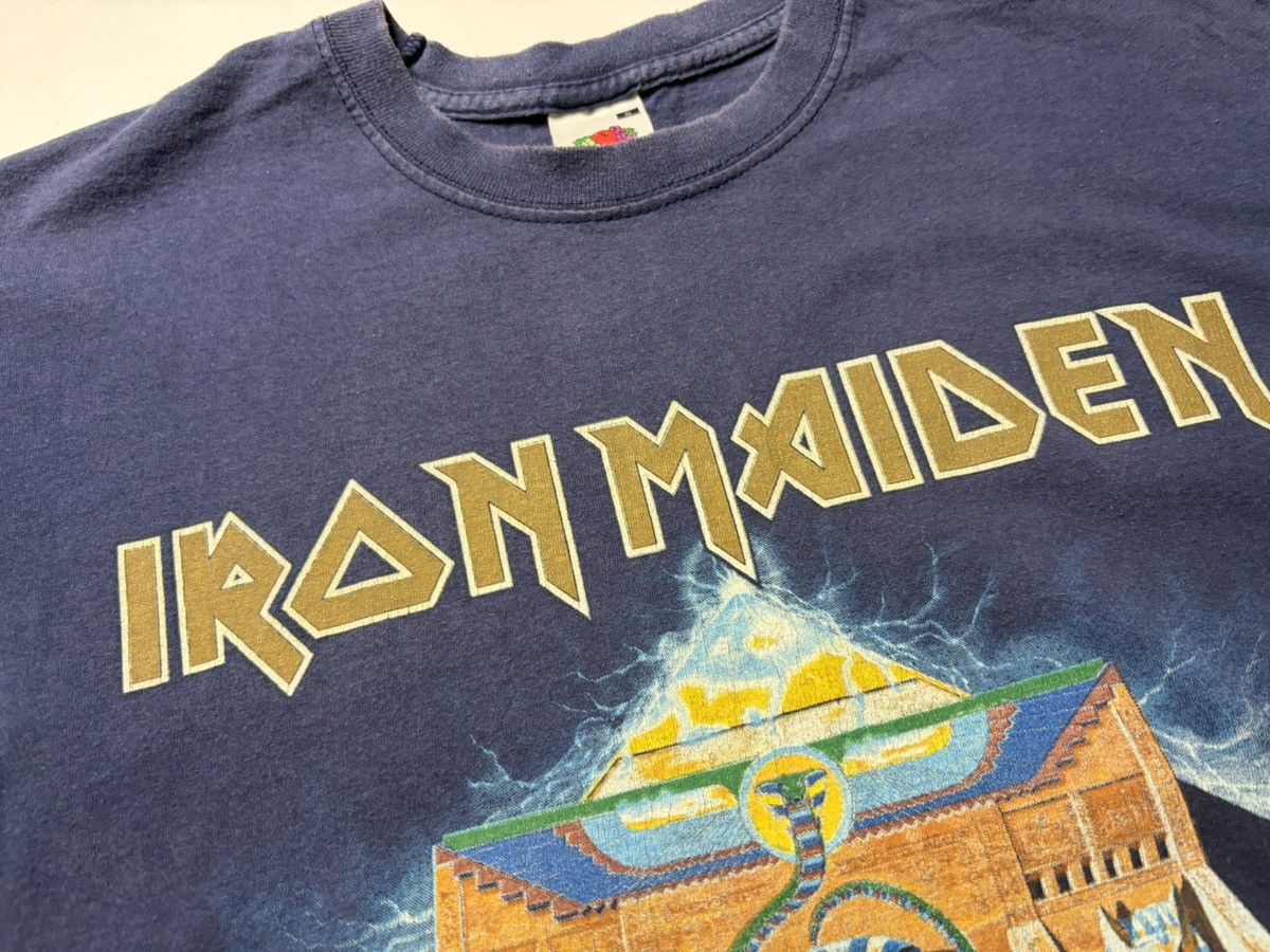 Vintage Vintage Iron Maiden 2008 toour t Shirts Size US S / EU 44-46 / 1 - 7 Thumbnail