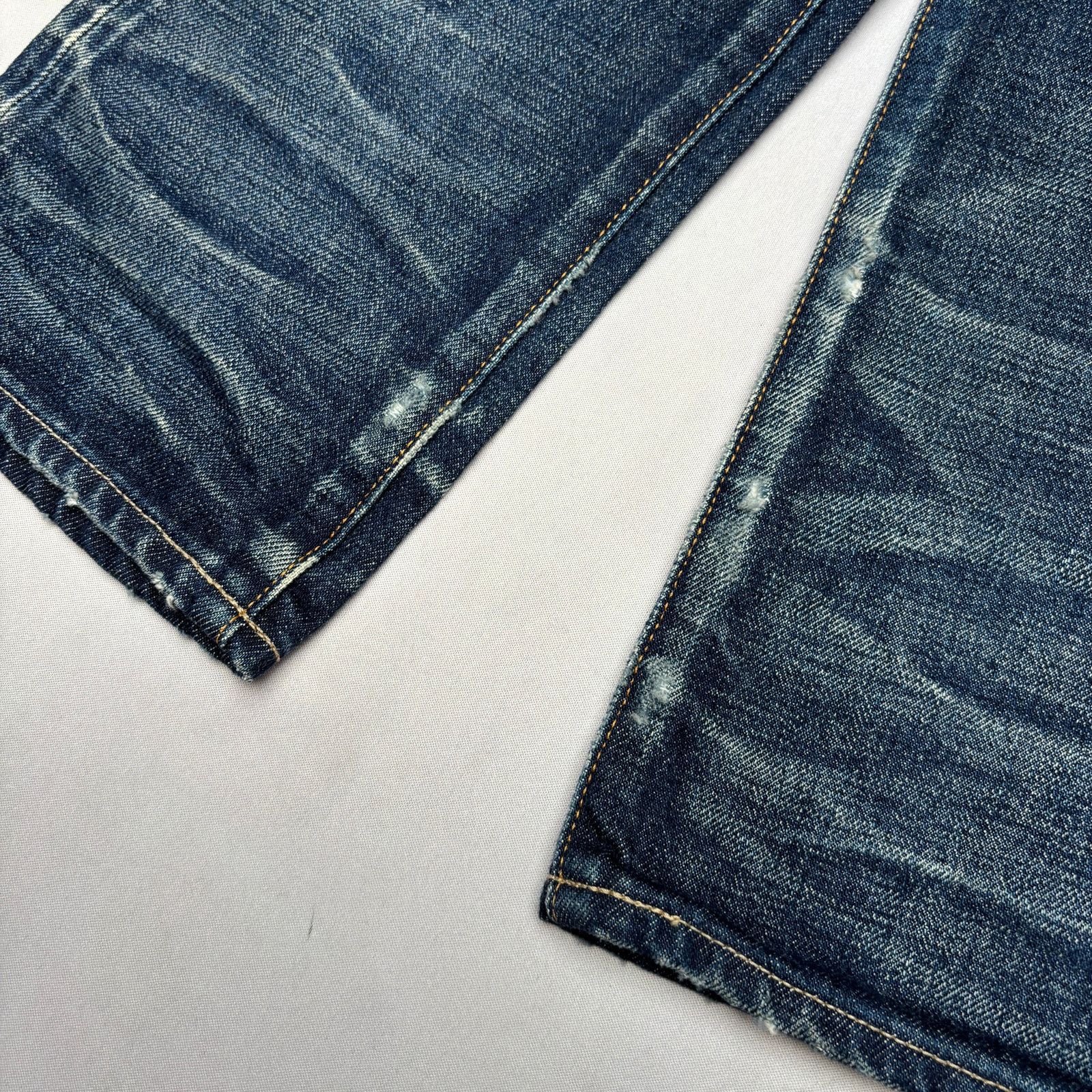 Fabric Brand & Co. Fabric Brand & Co Selvedge Denim Slim Fit Jeans Men's 30x33 Size US 30 / EU 46 - 15 Thumbnail