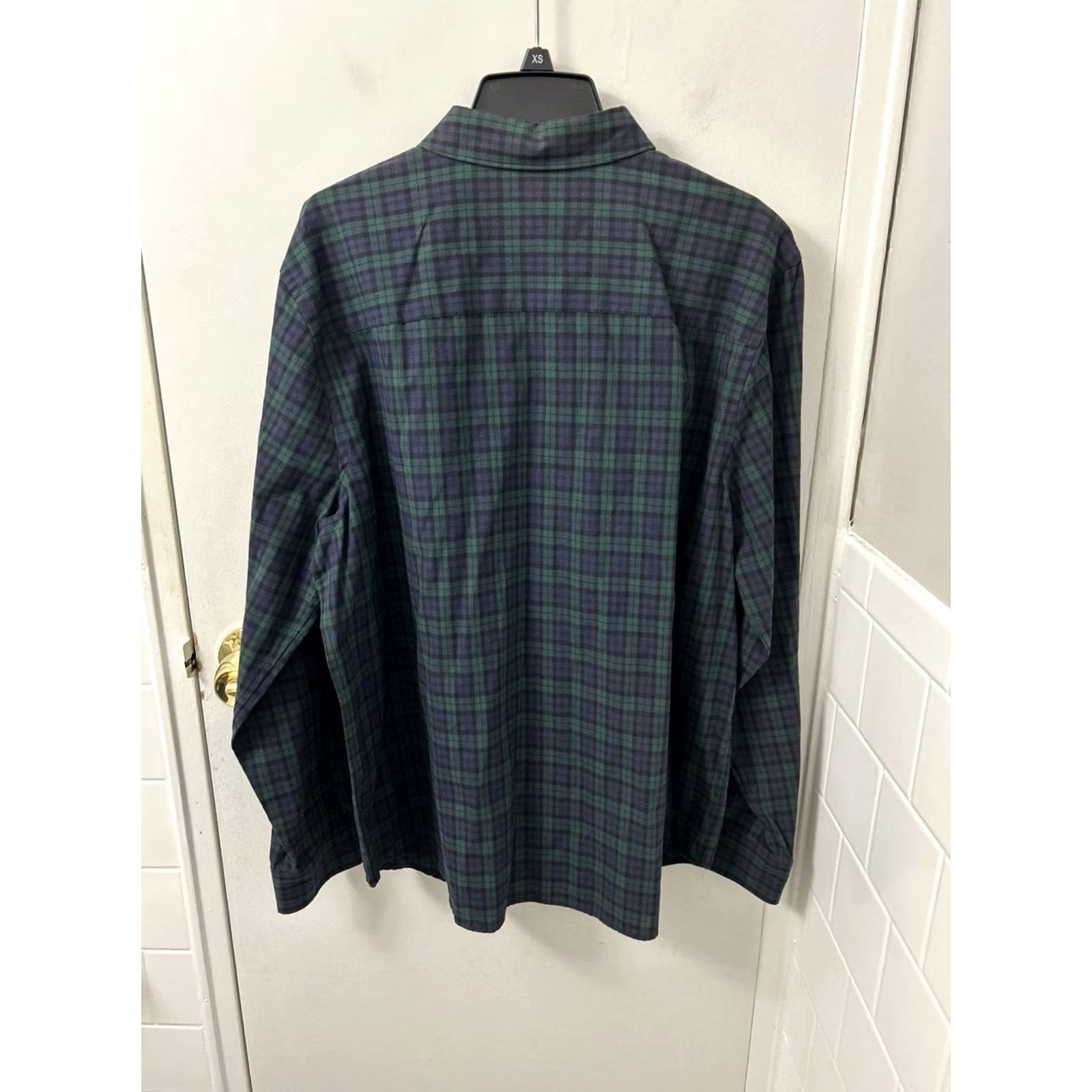 Ralph Lauren Lauren Ralph Lauren Shirt Mens XL Green Purple Plaid Button-Down Long Sleeve Oxford Casual Workwear Size US XL / EU 56 / 4 - 7 Thumbnail