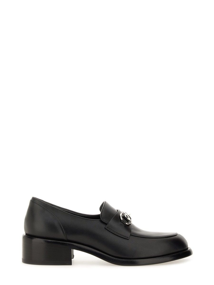 Gucci GUCCI MOCCASIN WITH CLAMP - BLACK (IT 40) Size US 10 / IT 40 - 1 Thumbnail