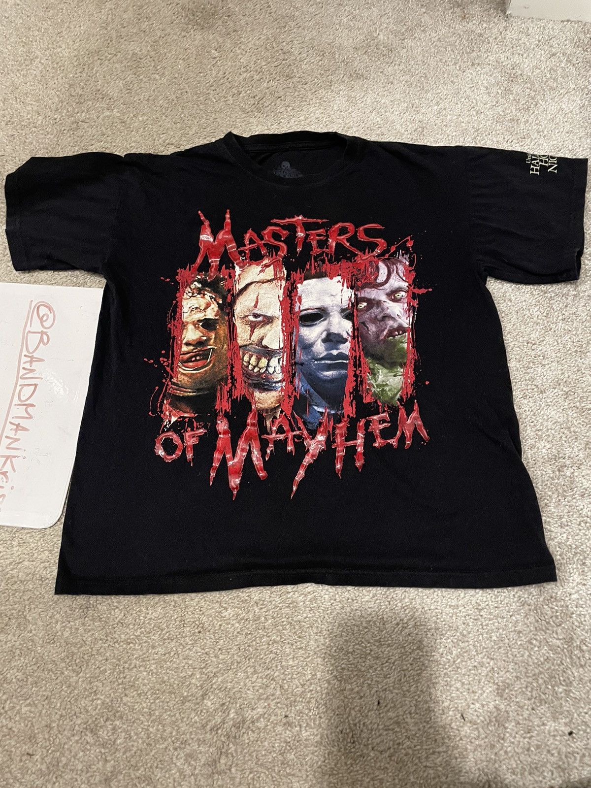 Vintage Halloween X Másters of Mayhem X Vintage X Tee Size US S / EU 44-46 / 1 - 1 Thumbnail