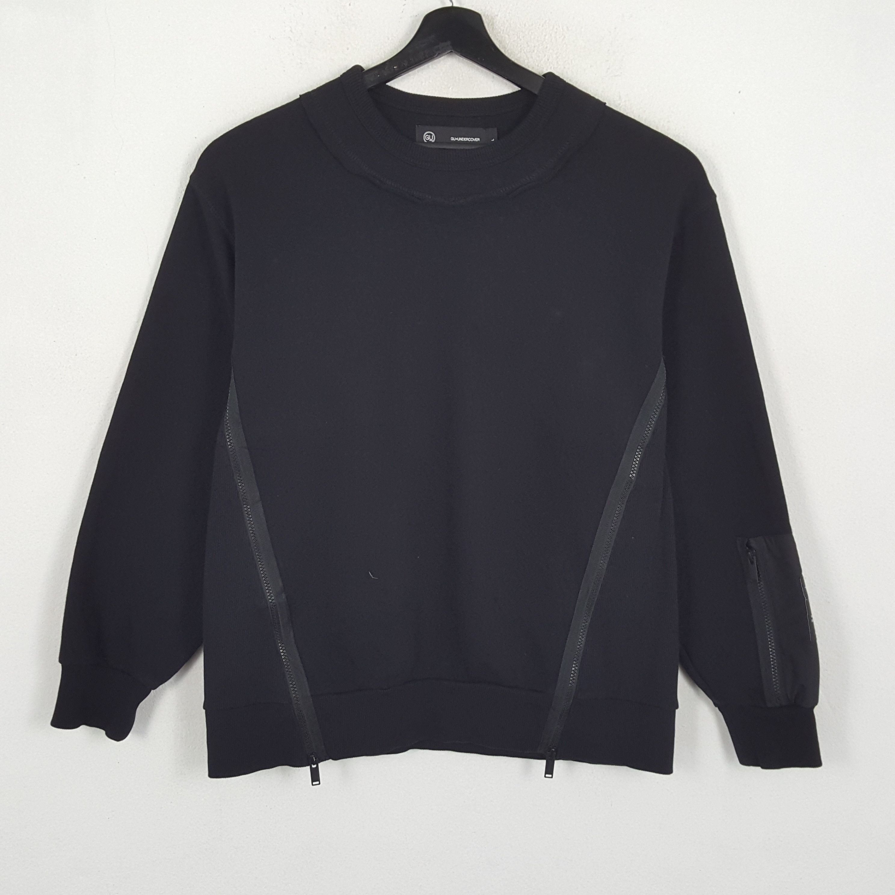GU × Undercover × Vintage GU X UNDERCOVER Japanese Brand Big Logo Custom Sweatshirt Size US L / EU 52-54 / 3 - 3 Thumbnail