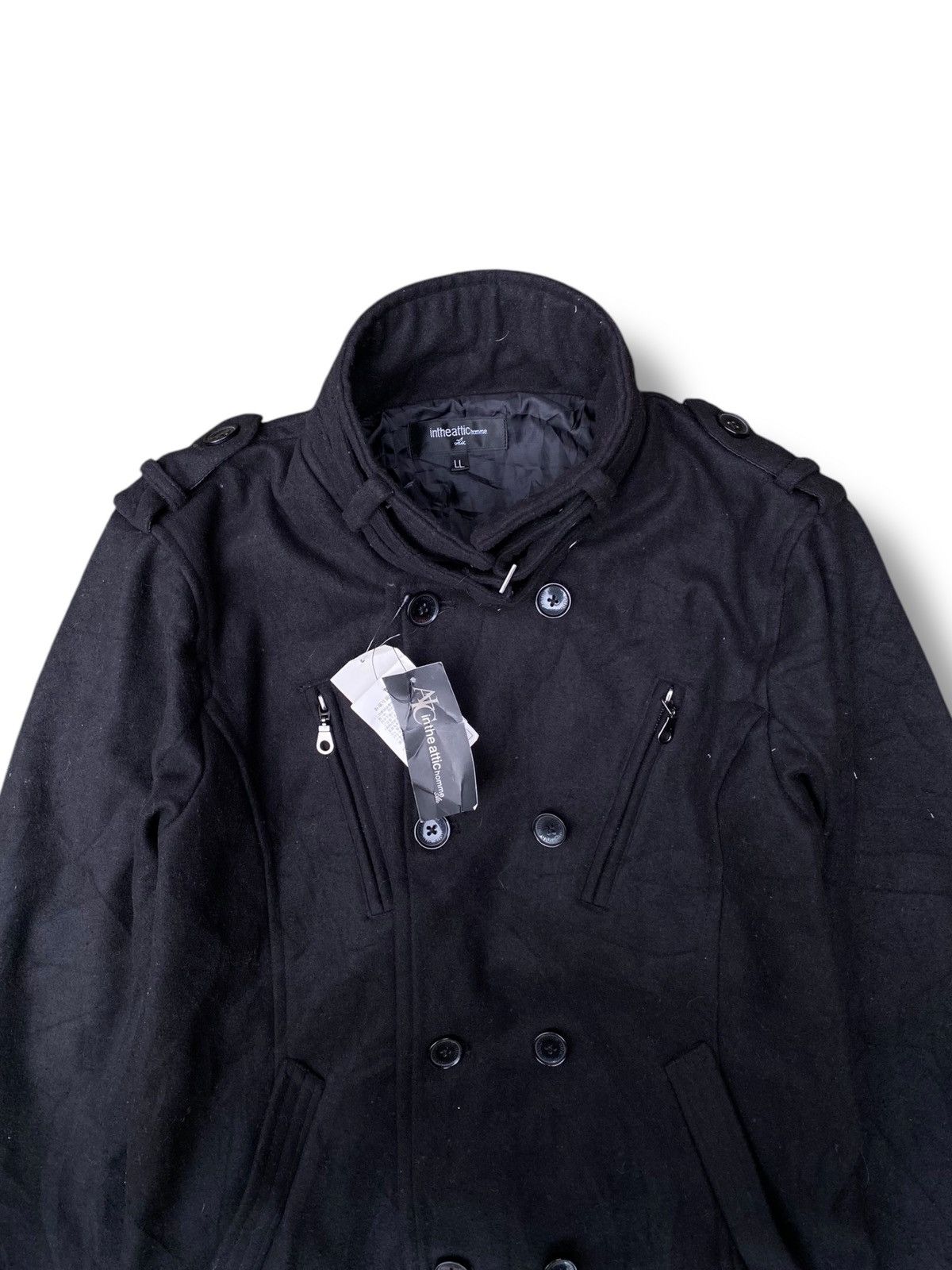 In The Attic × Japanese Brand × Seditionaries In The Attic Black Tactical Jacket. #E9 Size US XL / EU 56 / 4 - 2 Thumbnail