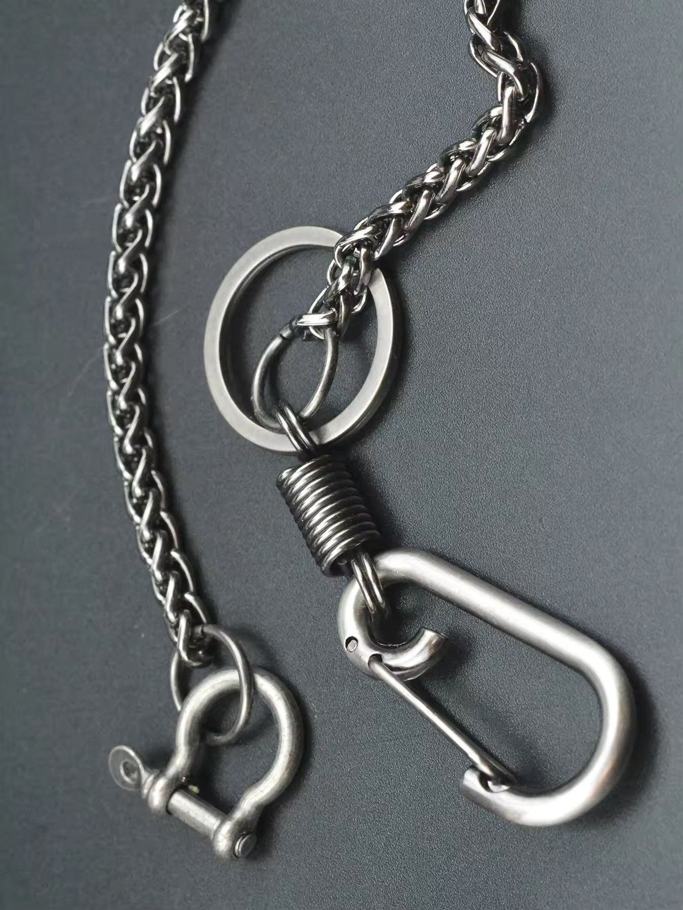 Japanese Brand × Vintage Carabiner Buckle Clip Wallet Chain Size ONE SIZE - 5 Thumbnail
