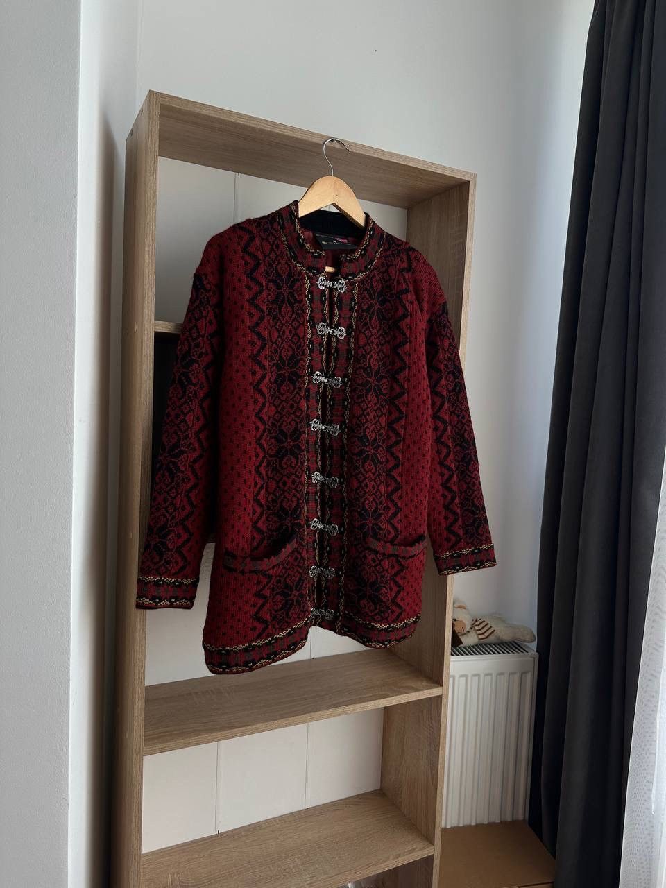 Japanese Brand × Vintage Vintage Windfjord of Norway Cardigan Red Sweater Size US M / EU 48-50 / 2 - 4 Thumbnail