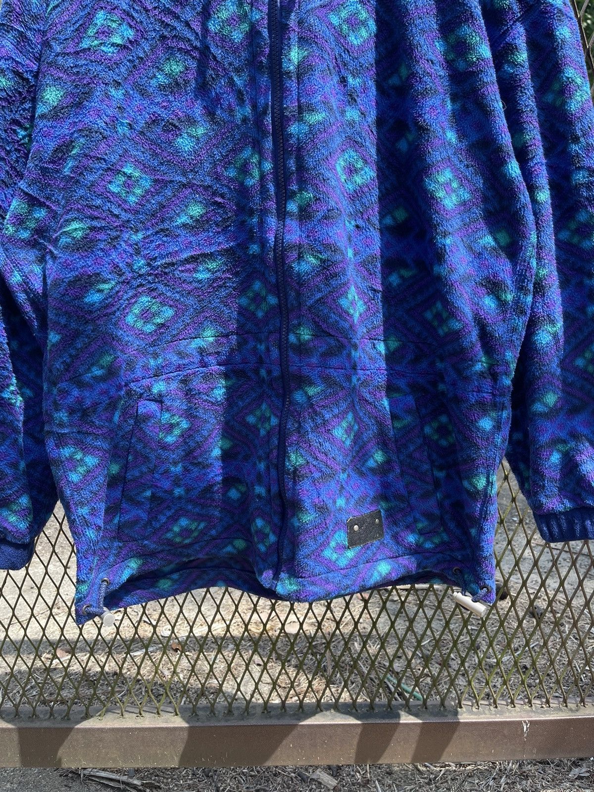 Japanese Brand Phenix Polartec Patterned Fleece Jacket – Vintage 90s Size US L / EU 52-54 / 3 - 5 Thumbnail