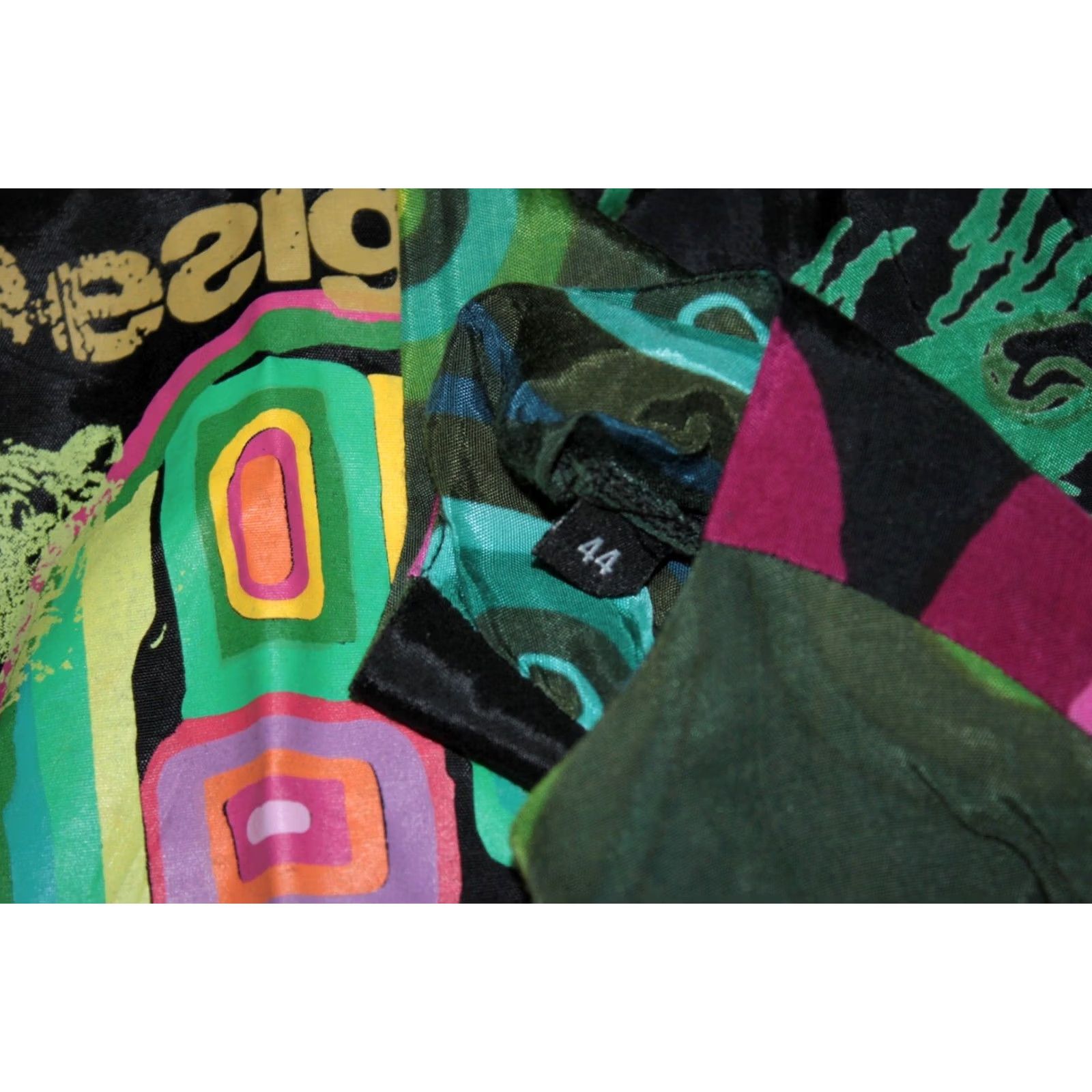 Desigual Desigual Dress Womens A-Line Knee Length Multicoloured Size 44 Women Size M / US 6-8 / IT 42-44 - 5 Thumbnail
