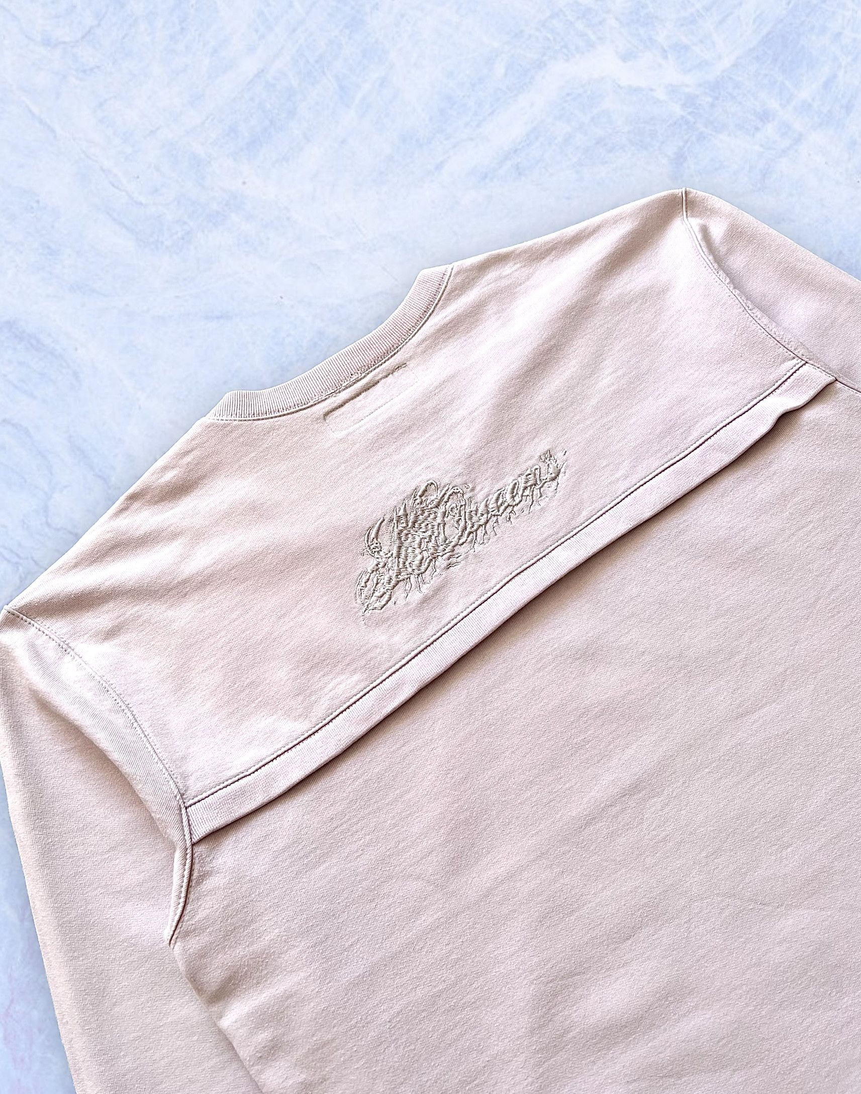 Alexander McQueen 🔥Archive 1998 Alexander McQueen Embroidered Logo Sweatshirt Size US M / EU 48-50 / 2 - 4 Thumbnail