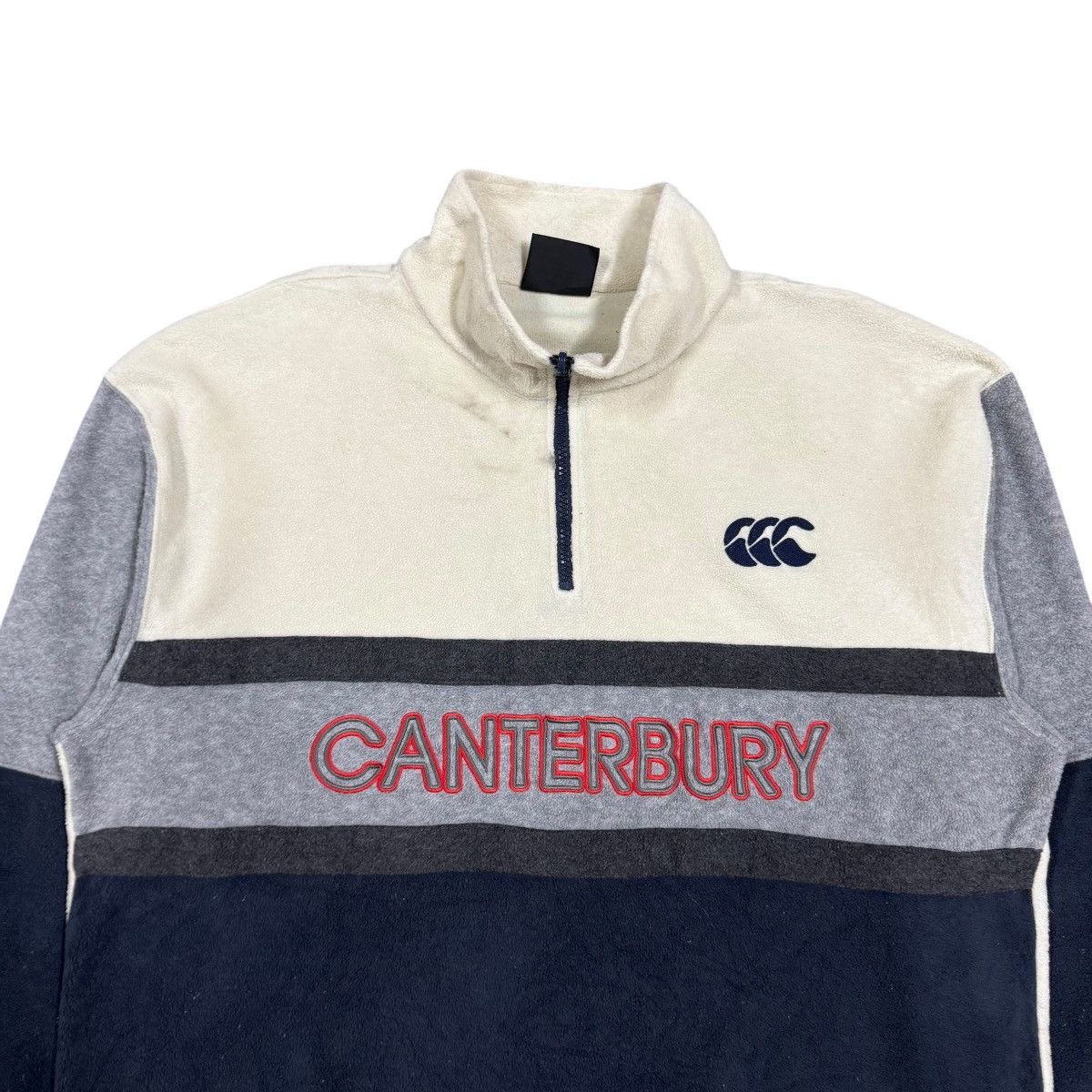 Canterbury of New Zealand Vtg🔥Canterburry Of New Zealand 3/4 Zip Pullover Fleece Size US XL / EU 56 / 4 - 3 Thumbnail
