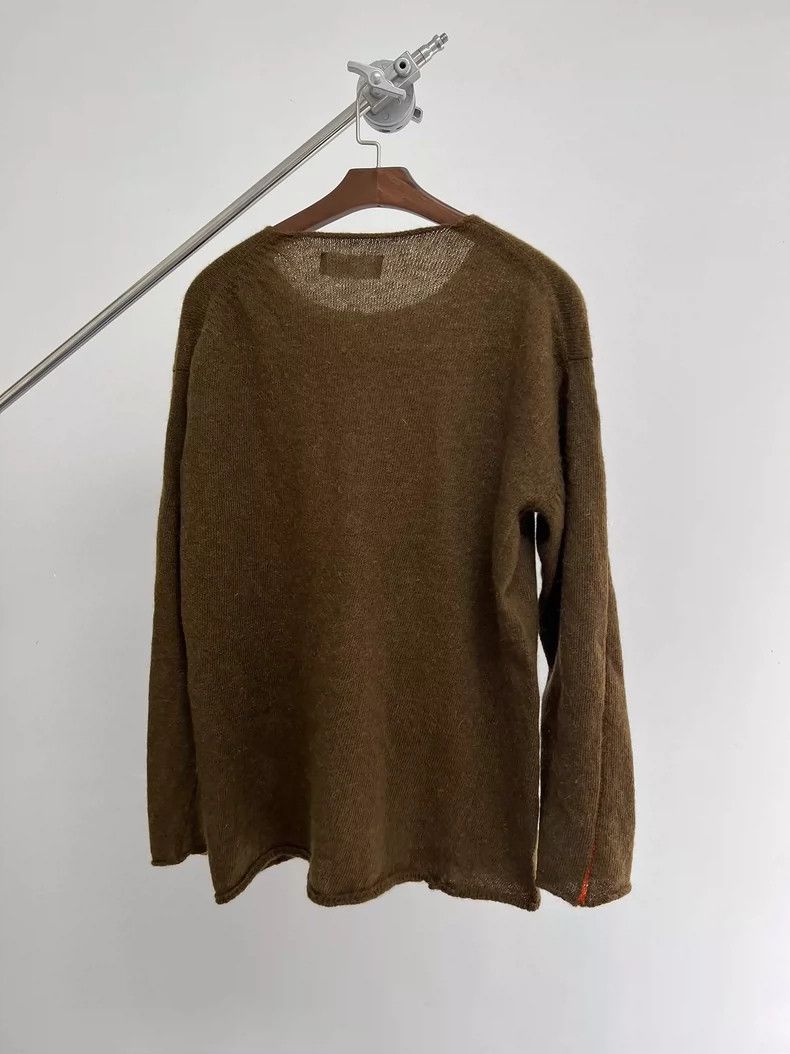 Comme des Garcons Comme Des Garcons Rolled Orange Thread Sweater Size L / US 10 / IT 46 - 6 Thumbnail