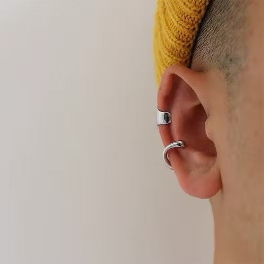 Vintage 925 silver vintage earrings Size ONE SIZE - 1 Thumbnail