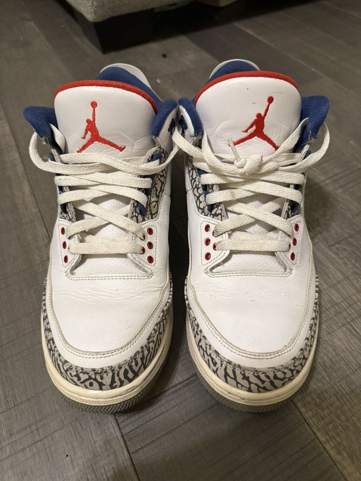 Jordan Brand × Nike Jordan 3 True Blue Size US 10 / EU 43 - 3 Thumbnail