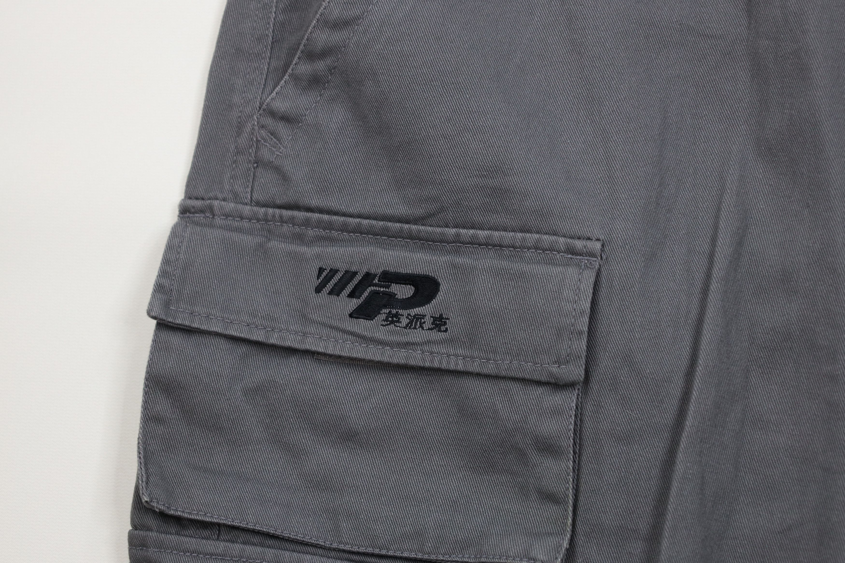 Vintage Vintage 90s Y2K Streetwear Fit Cargo Shorts Gray Cotton Size US 40 / EU 56 - 5 Thumbnail