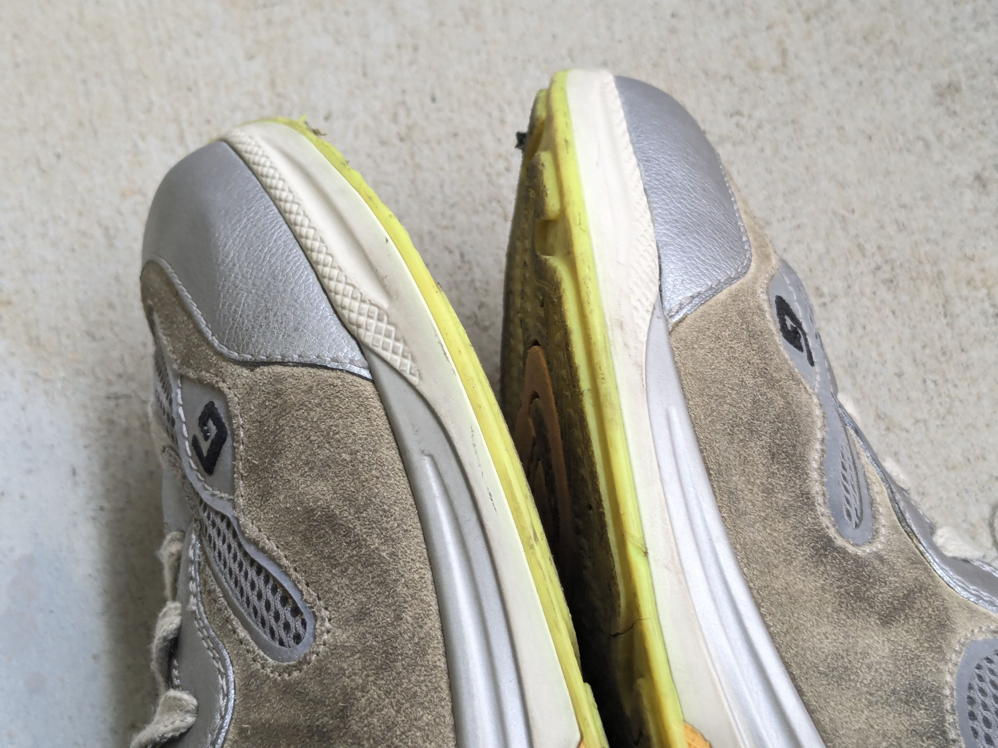 Gucci Gucci Ultrapace Sneakers Silver Green 13.5 Gray Size US 13 / EU 46 - 6 Thumbnail
