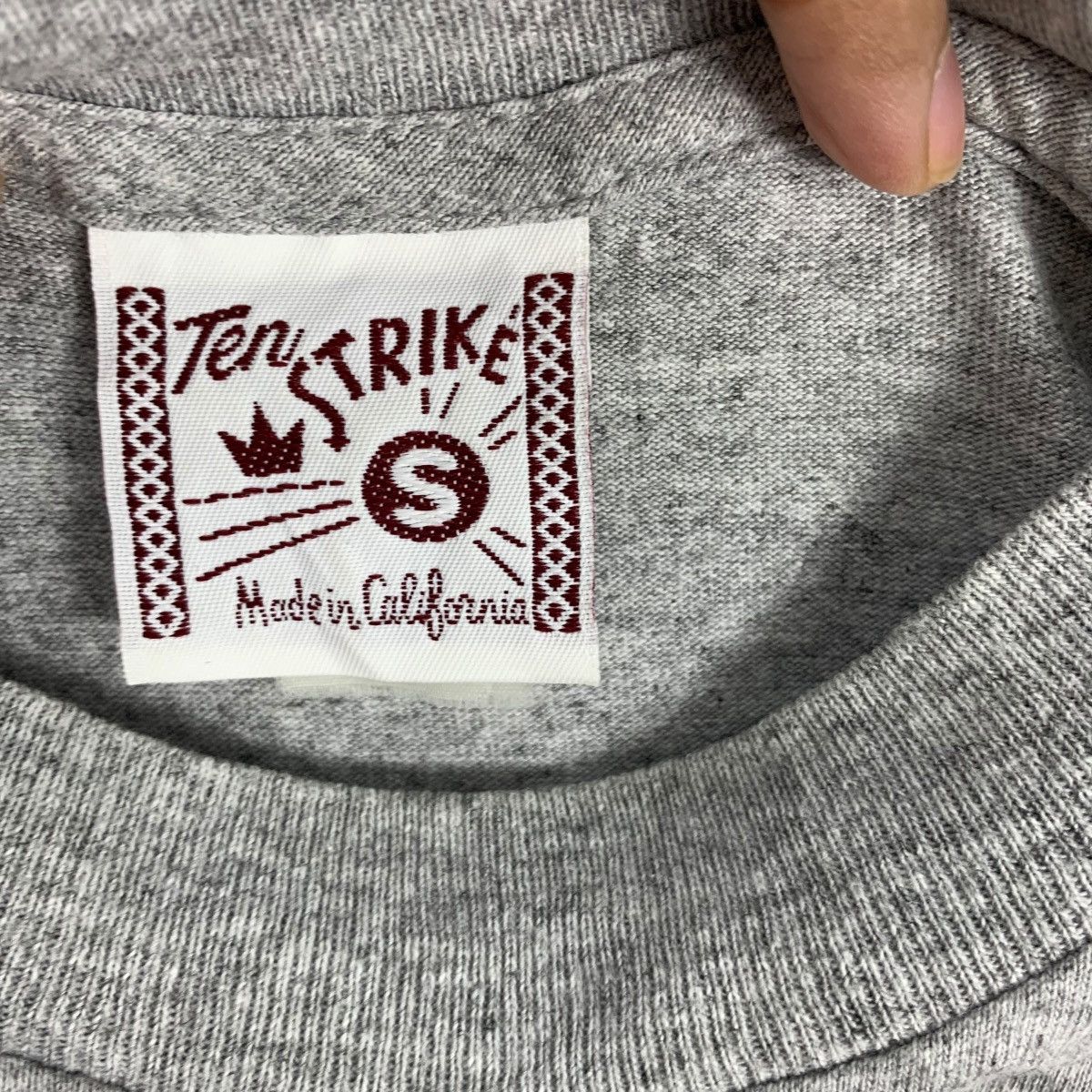 Vintage Vintage TEN STRIKE MONKEY BUSINESS Patchwork Tee Shirt Top Size US S / EU 44-46 / 1 - 5 Thumbnail